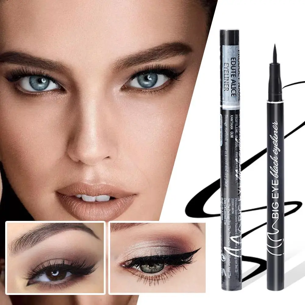 

Extremely Fine Eyeliner Pen, Women Are Not Easy To Pen, The Makeup Smudge Liquid Novice Eyelids Eyeliner Under Brown To Bla B7Q4