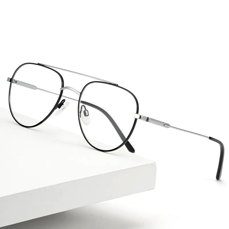 

Rockjoy Titanium Reading Glasses Male Women Anti Blue Light Computer Diopter Eyeglasses Frame Men Aviation 0 +100 125 175 150