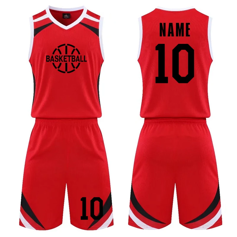 Acheter Ensembles de maillots de basket-ball pour hommes et enfants,  uniforme de basket-ball, costume de Sport pour femmes, vêtements  respirants, ensemble de maillots de basket-ball universitaire