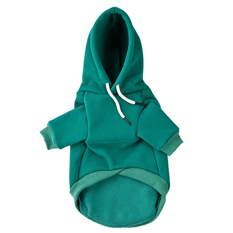 

Pet Fleece Warm Hoodie Winter Style Suitable For Small Medium-sized Dog Cotton Fleece Fabric Warm Design