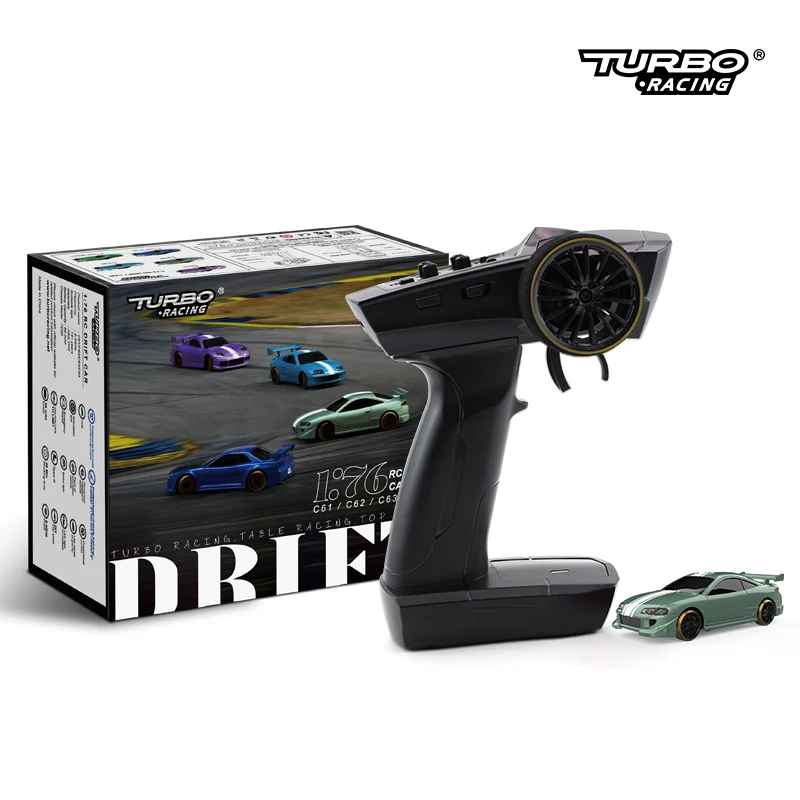 【翌日発送可】Turbo Racing Drfit Car C65 Turbo Racing 1:76 C65 RC Drift Car Remote Control RTR Car