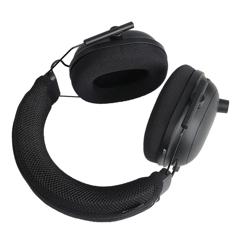 

Replacement Headband Cover Protector for BlackShark V2 Headphones Headbeam Protector Comfortable Fit Zipper Installation