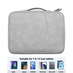 EMTRA Shockproof Tablet Carrying Case Pouch (9 - 11 Inch) - 12.9 - 13 inch (French grey)