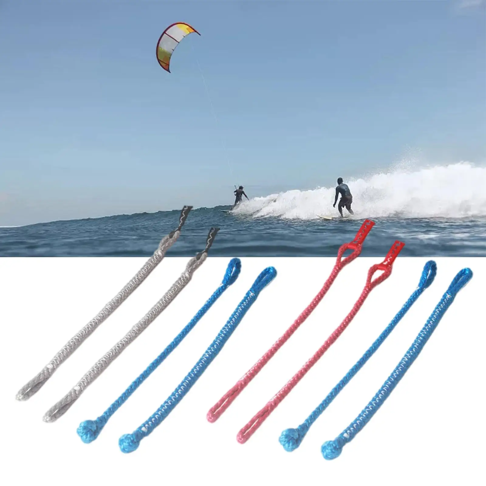 Set of 4 Kiteboarding Pigtails for Kitesurfing Bar Repair 1000KG Kitesurfing Accessories