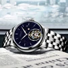 Super AESOP Flying Tourbillon Watch for Men Milky Way Star Sapphire Dial Luxury Steel Band Male Mechanical WristWatches 1963 4