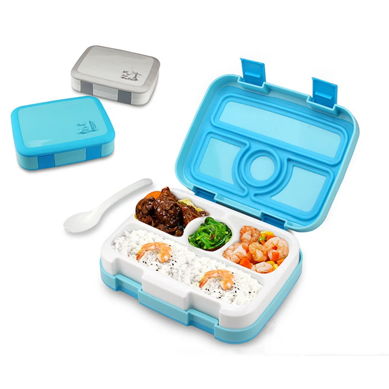 Reusable PP Plastic Picnic Food Boxes 3 Compartment Tiffin Bento Lunch Box  - China Bento Box and Lunch Box price