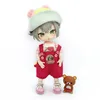 Ob11 Doll Monster Clothes Hat Overalls Dolls Short-Sleeved T-Shirt Doll Dinosaur Suit Accessories For Obitsu11, Ymy, Pd9 1/12bjd 4