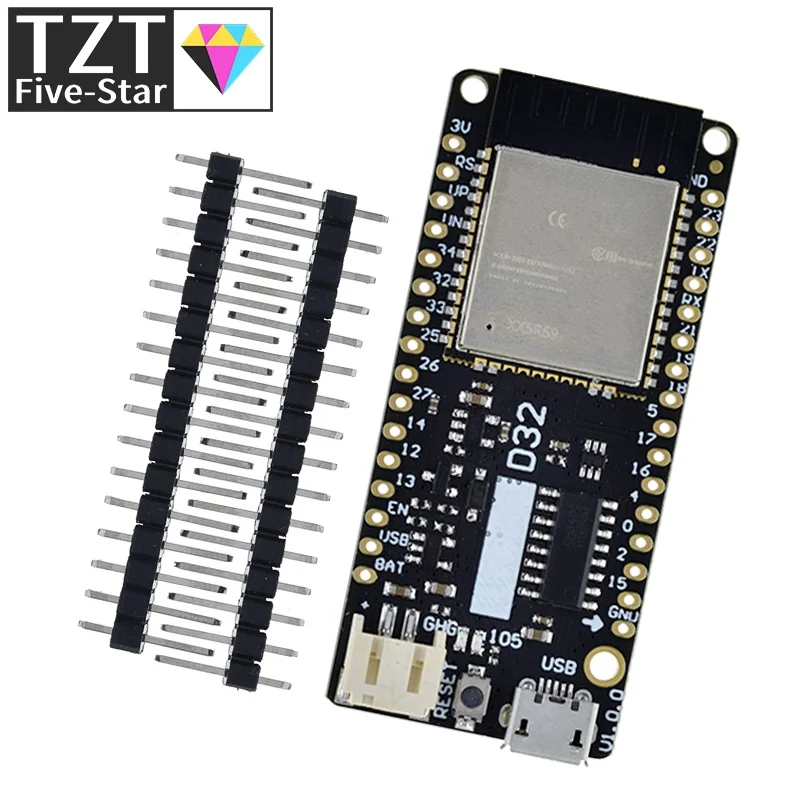 1/3PCS For LOLIN D32 V1.0.0 - Wifi+Bluetooth Board Based ESP-32 Esp32 ESP-WROOM-32 4MB FLASH For Arduino MicroPython Compatible