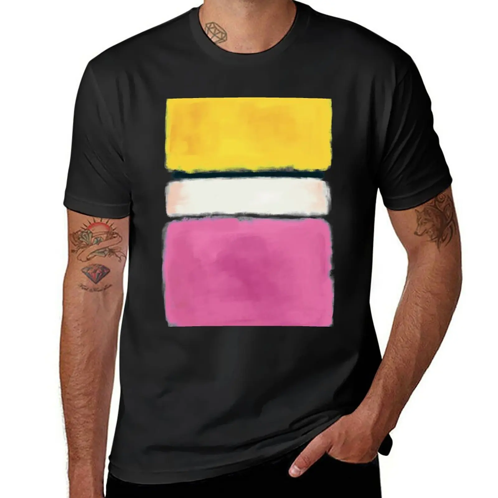 

New Rothko Inspired #24 T-Shirt blondie t shirt T-shirt short mens graphic t-shirts anime