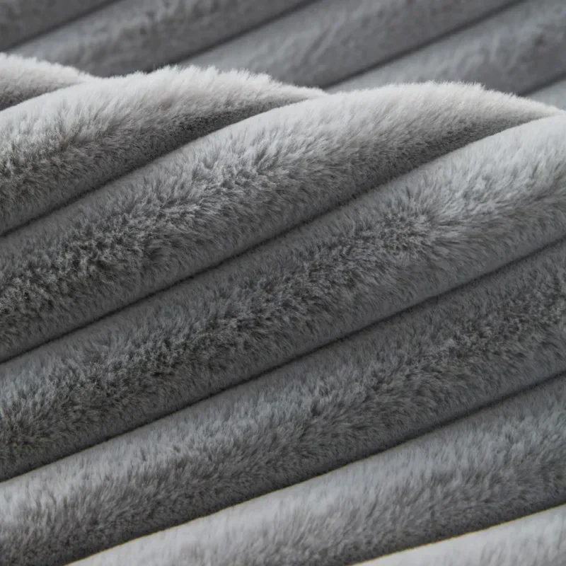 Sofa cover anti-slip L-shaped sectional couch cover plush winter