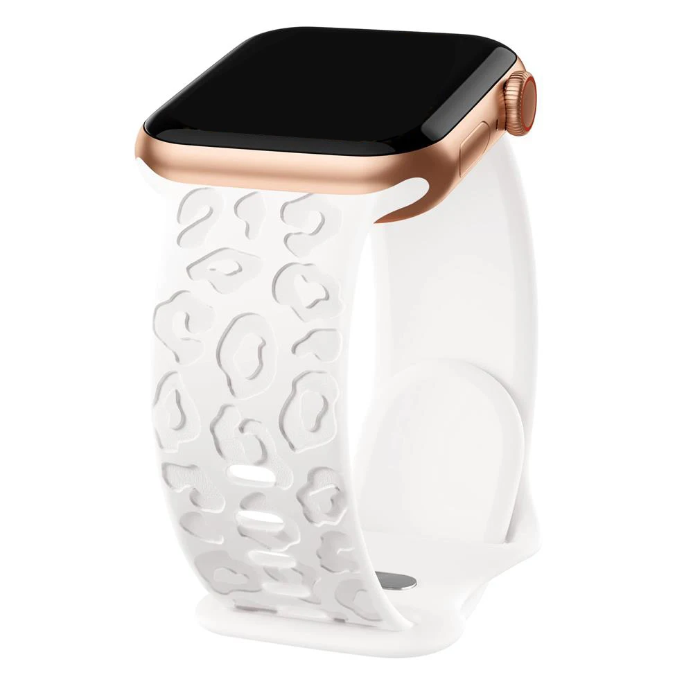 ตัวเลือกสินค้า สายนาฬิกา Apple Watch ยืดหยุ่น สลักลาย หลายขนาด