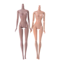 

1PC DIY Toy Joint Moving African Naked Body Dolls Accessories Black Girls for Kids Gifts Pretend Play