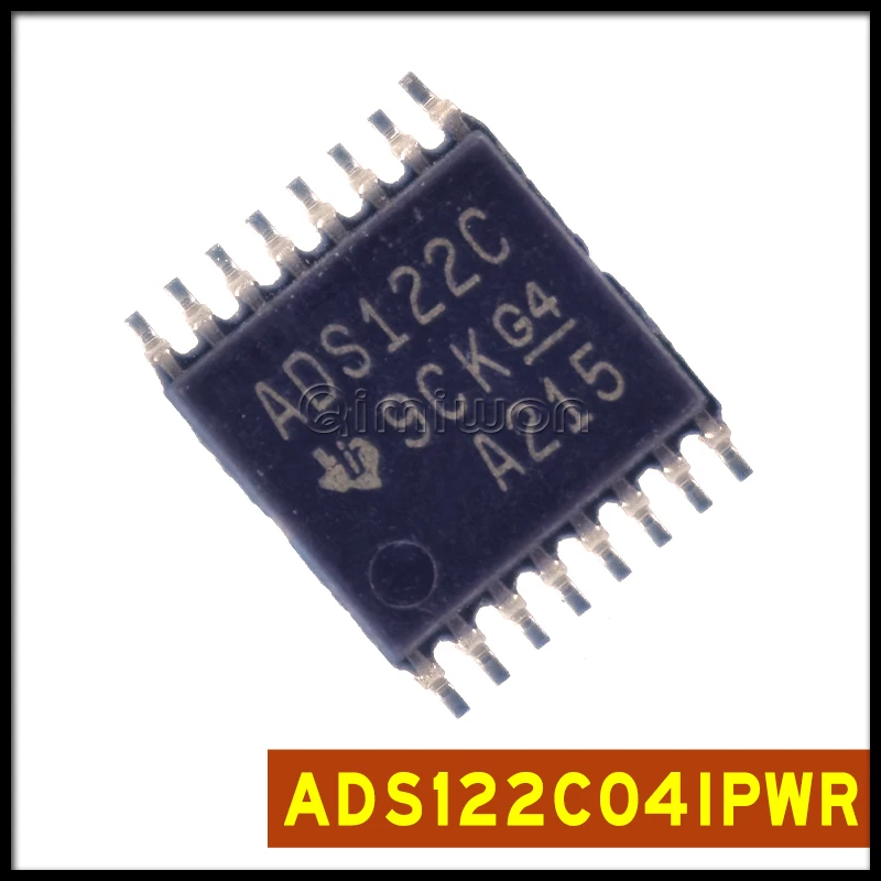 

5 шт./партия, ADS122C04IPWR TSSOP16, новинка 100% года, в наличии на складе