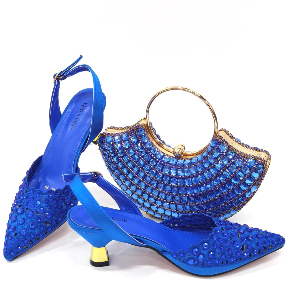 

Doershow Women Shoes and Bags To Match Set Italy Party Pumps Italian Matching Shoe and Bag Set for Party shoes! HSD1-3