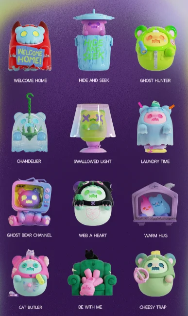 オリジナルのユニコーンミステリーボックスのおもちゃ,shinwoo ghost