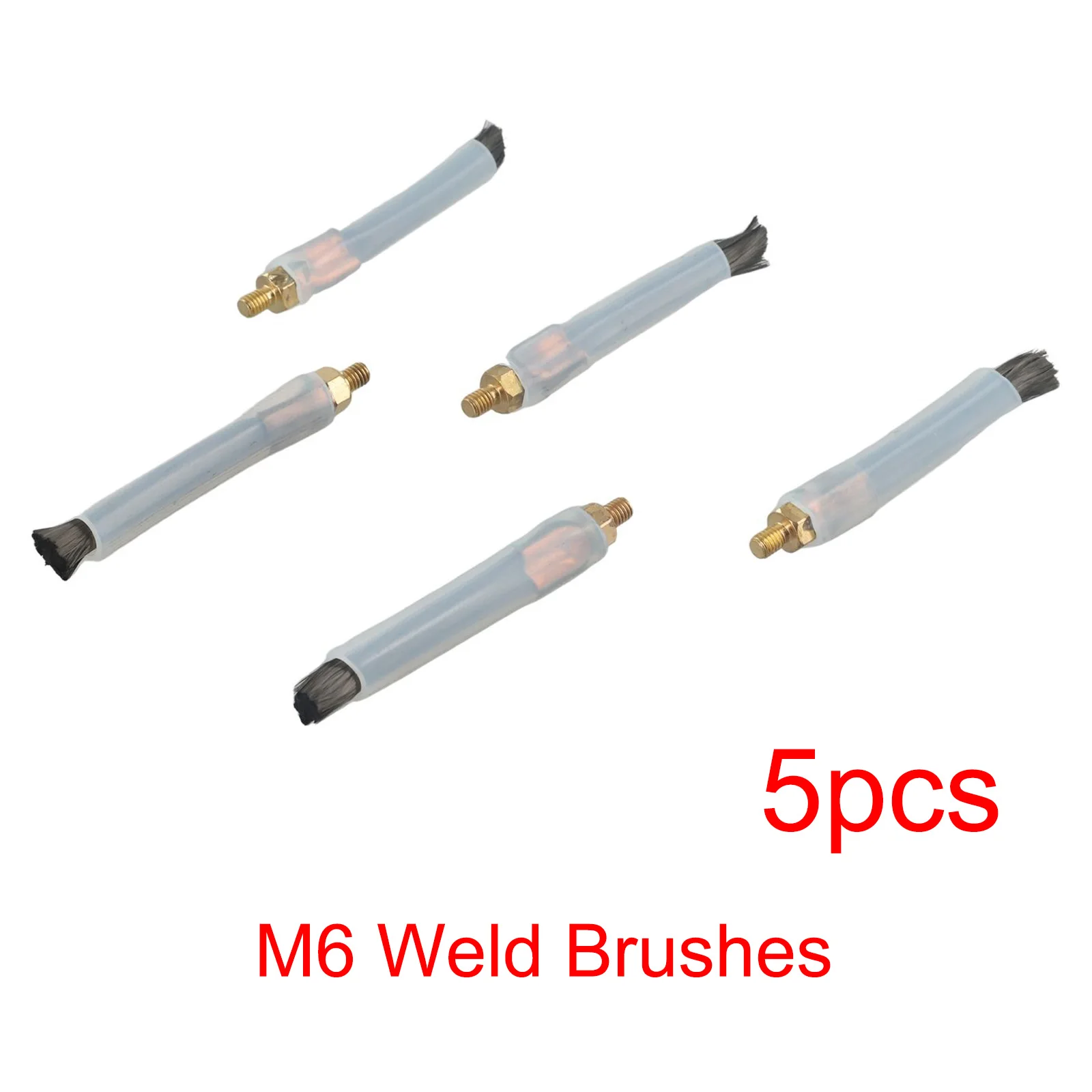 Description Picture 4 of item5Pcs M6 Weld Brushes For Weld Seam Bead Joint Cleaning Polishing Machine Cleaner Carbon Fiber Brush/acid Scrubbing Brush