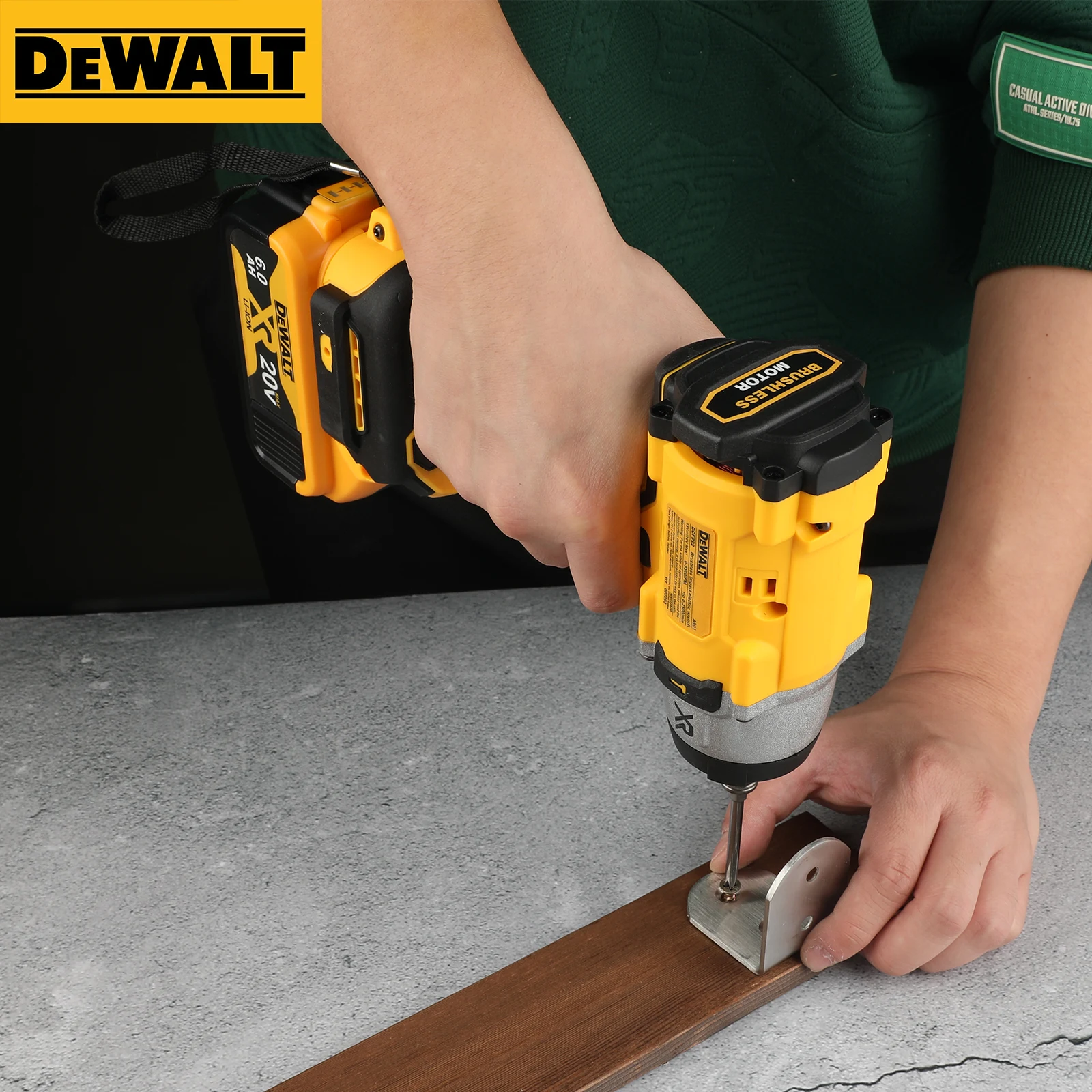 DEWALT DCF922 ATOMIC 20V MAX 1/2 in. Cordless Impact Wrench Variable Speed Electric Wrench with Detent Pin Anvil Bare Tool 4