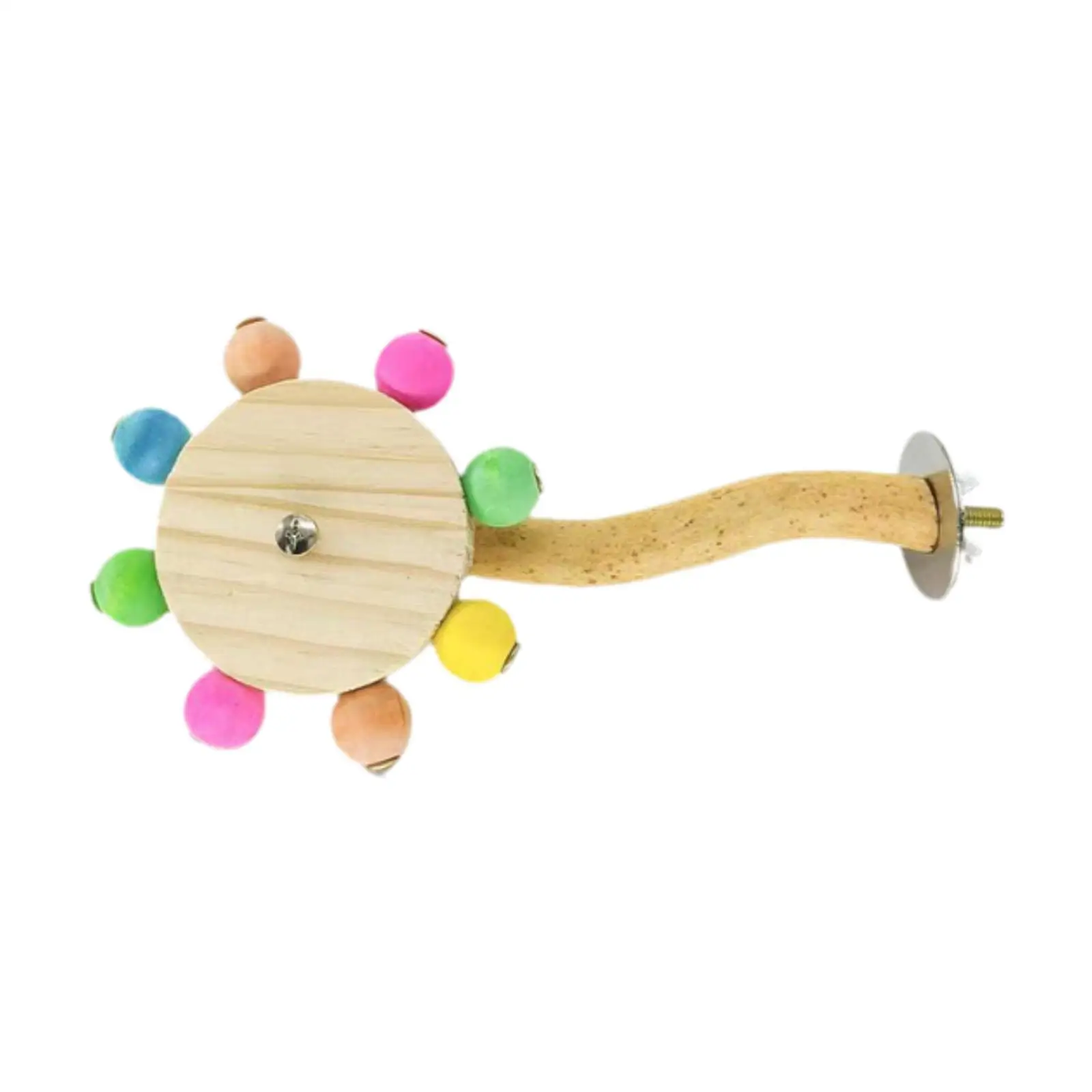 Colourful Parrot Toy Activity Wood Perch Parrot Colorful Toy for Budgerigar Colourful Parrot Toy Activity Wood Perch Parrot Colorful Toy for Budgerigar