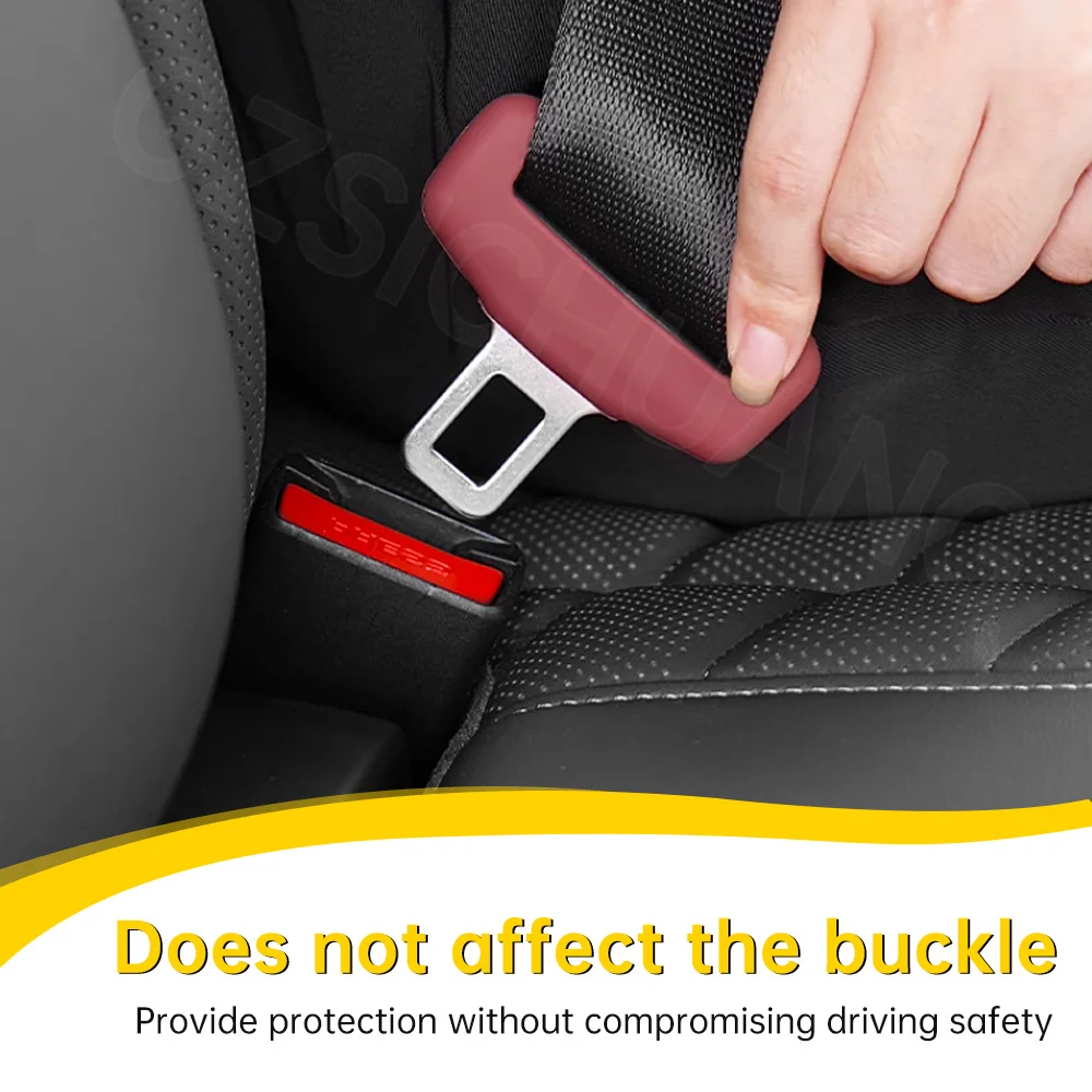 Car Seat Belt Protective Cover For Lexus IS250 IS200 IS300 NX RX RC GS Seat Belt Buckle Protective Cover Interior Accessories car accessories seat belt covers seat belt protection seat belt protector car seat belt accessory