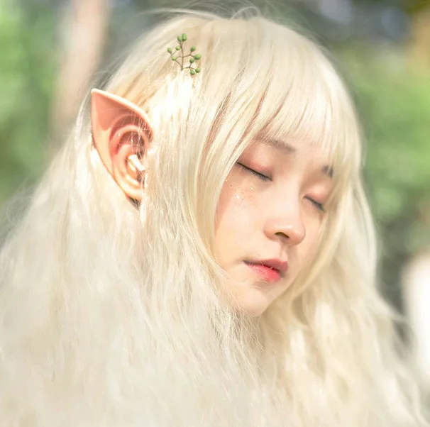 Elf Ears Monster Fairy Earrings Ear Accessories Cos Photography Prop Jewelry E7130