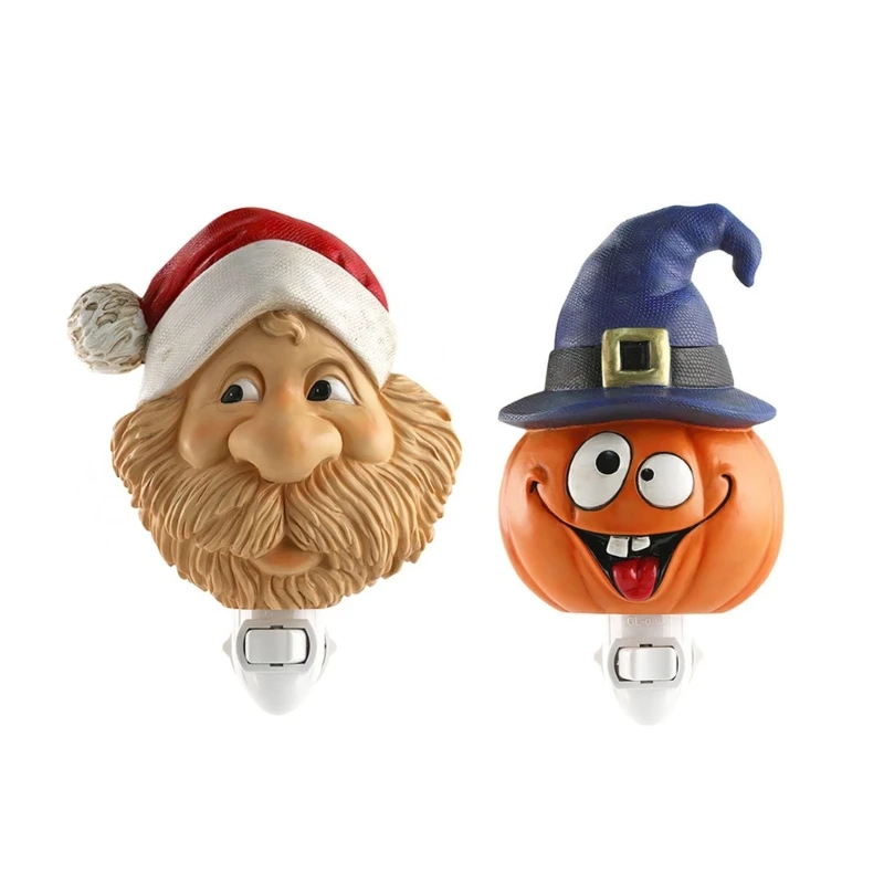 

Sleeping Light Pumpkin Night Lamps Christmas Night Lights Perfect Gift for Kids
