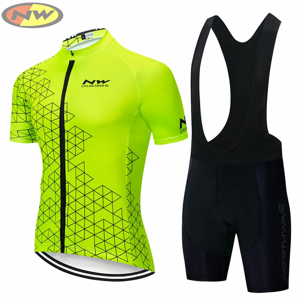 2023NWSummerCyclingJerseySetShortSleeveCyclingClothingMtb