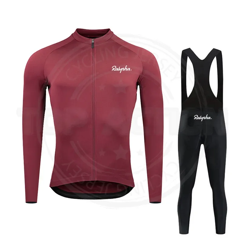 

Long Sleeve Cycling Set High Quality Cycling Shirt Raphaful Mountian Bicycle Cycling Clothing Ropa Ciclismo Road Bike uniform