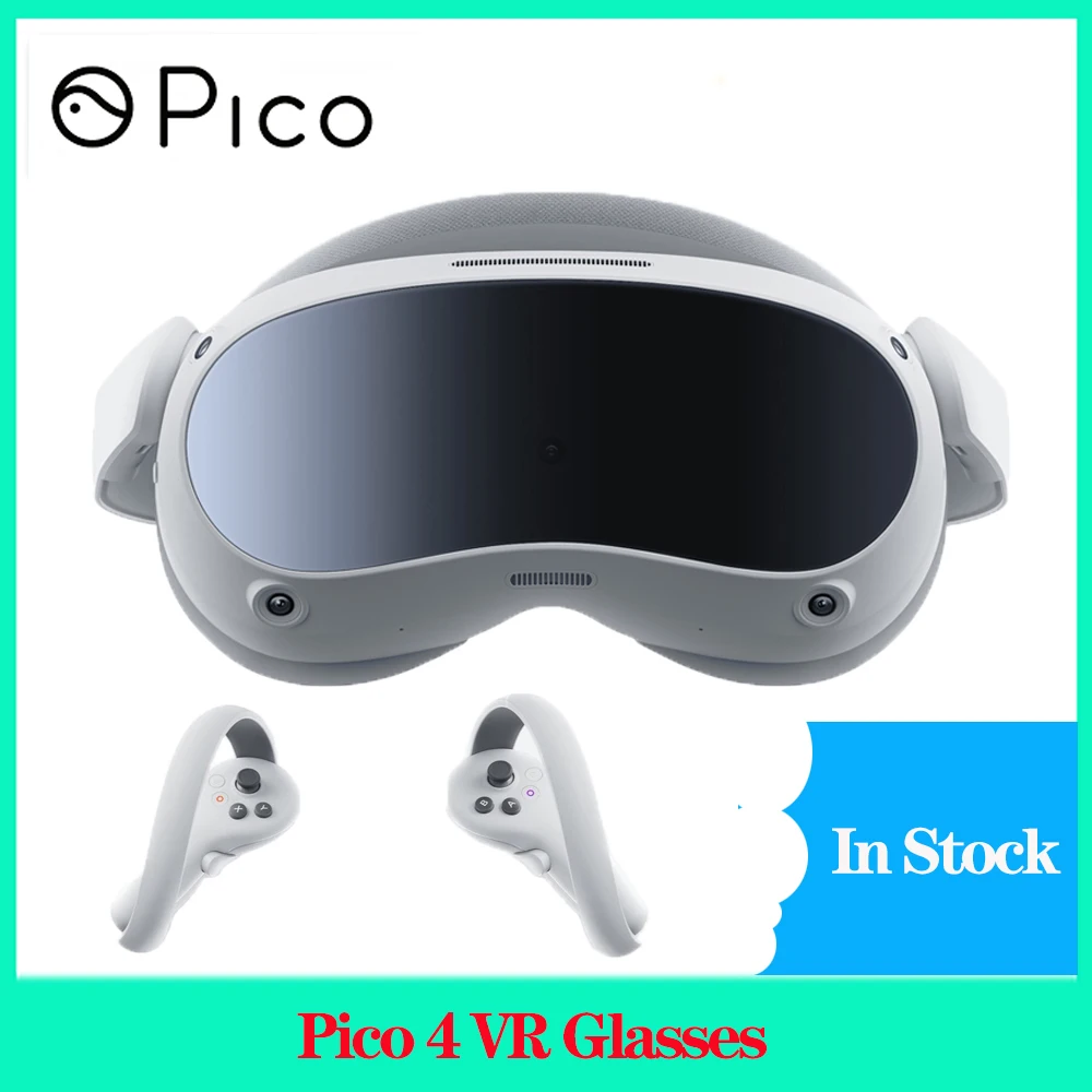 Pico 4 Vr Occhiali All-In-One Realtà Virtuale 3D 4K Display Pico4 Vr Auricolare Steam Vr Realtà Virtuale Giochi Metaverse