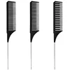 Large and Small Toothed Steel Needle-point Tail Comb Trendy Comb PC Tip-tail Hair Highlighting Comb for Stylist 1