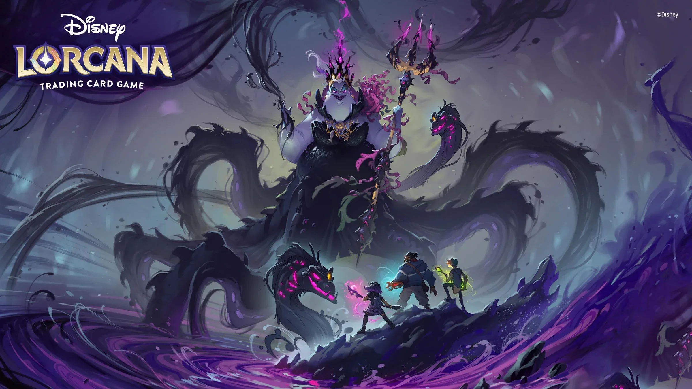 超希少 ロルカナ アースラ チャンピオン プレイマット ディズニー