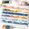 JIANWU 25mm*200cm Strolling By The Clouds Series Cloud Landscaping Material Collage Washi Tape Creative Journal Stationery 1