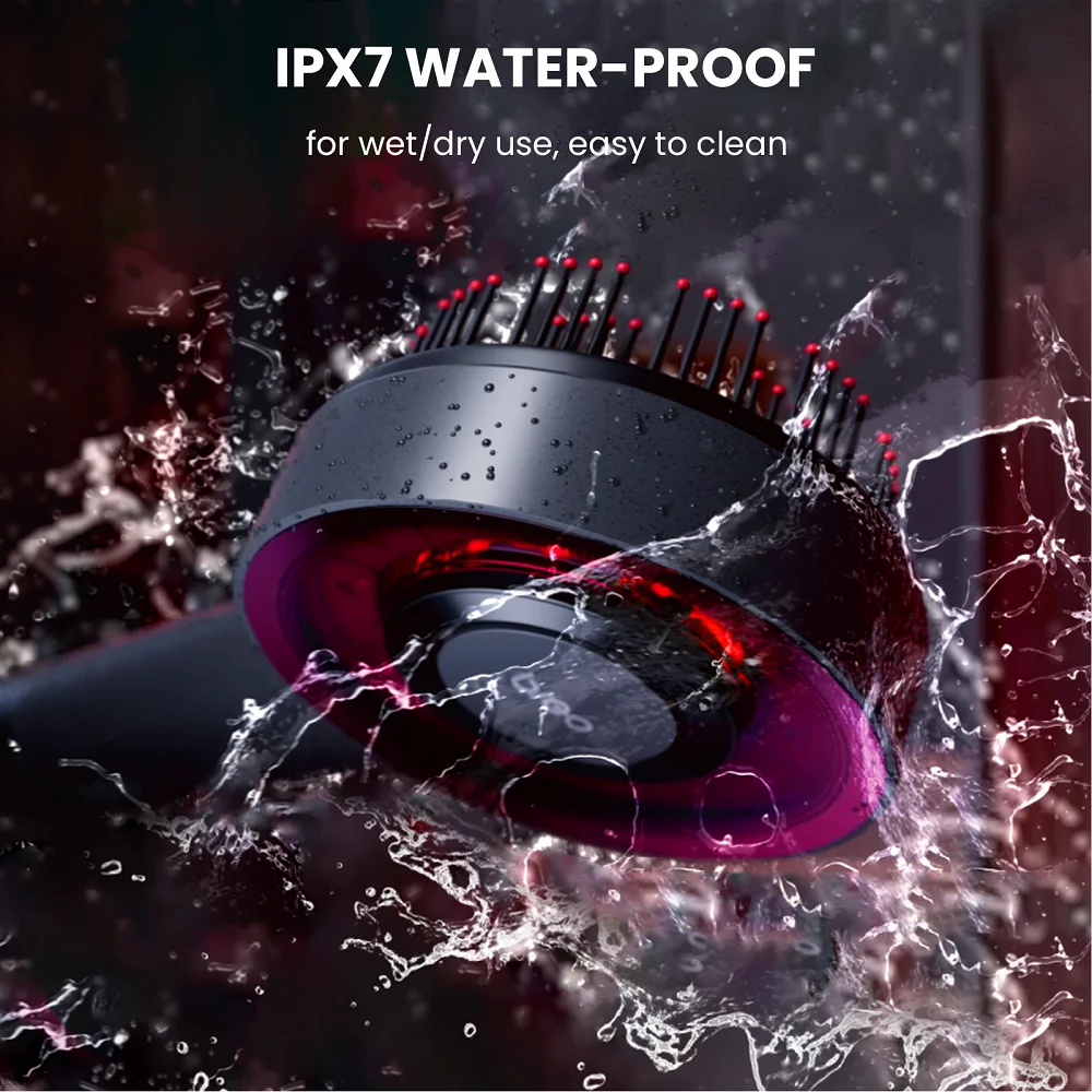 Breo Scalp3 頭皮マッサージブラシ ヘアマッサージコーム IPX7 防水