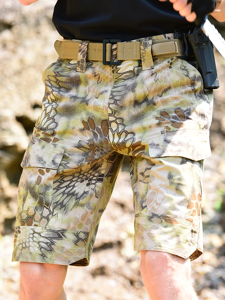 Men Hiking Hunting Tactical Shorts Multi-pocket For Outdoor
