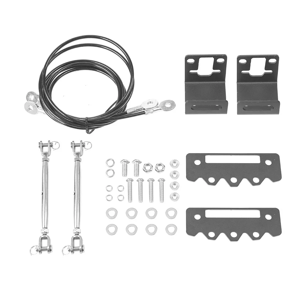 Kit de elevadores de extremidades ajustables para Ford Bronco a través de la jungla, Protector de obstáculos, cuerda para eliminar obstáculos, 2021, 2022, 2023, 2024 2025, nuevo