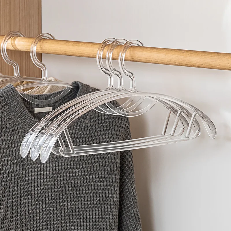 Completely Clear, Non-Slip Invisible Acrylic Hangers