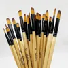 Yutiars Professional Artist Paint Brush Set - 6 PCS, Nylon Bristles for Watercolor, Acrylic, Oil Painting, Crafts & Face Body 1