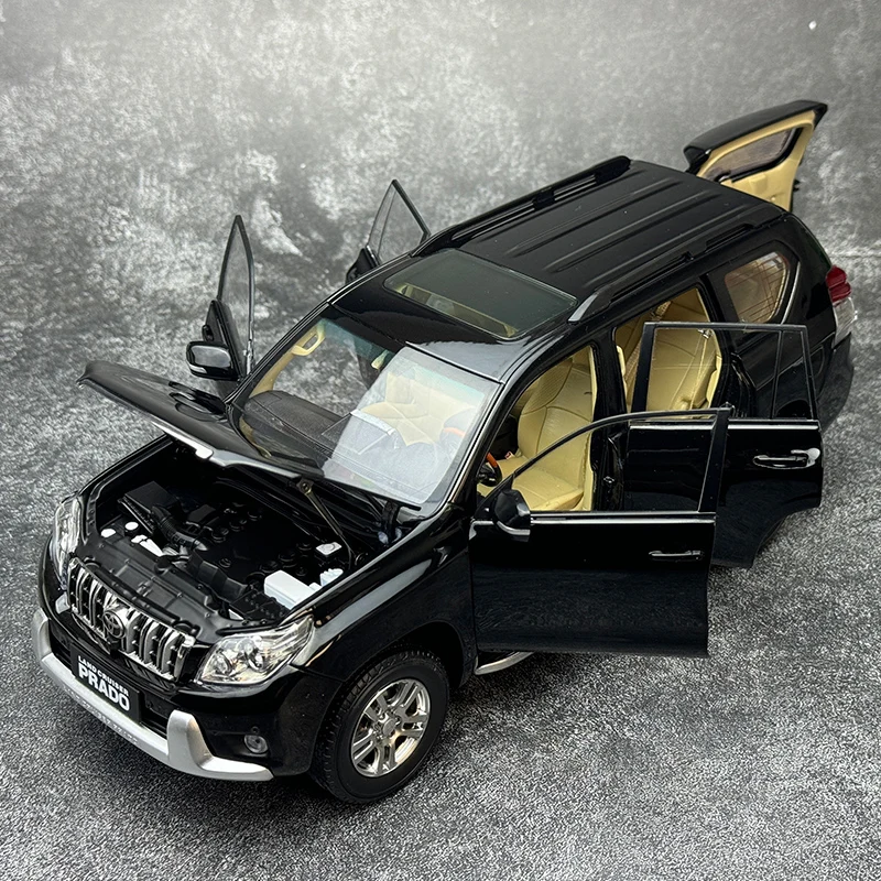 OEM Diecast model 1:18 scale PRADO SUV Car model Give gifts to