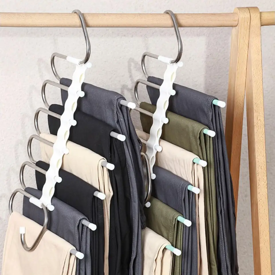Multifunctional Folding Clothes Hanger Space Saver