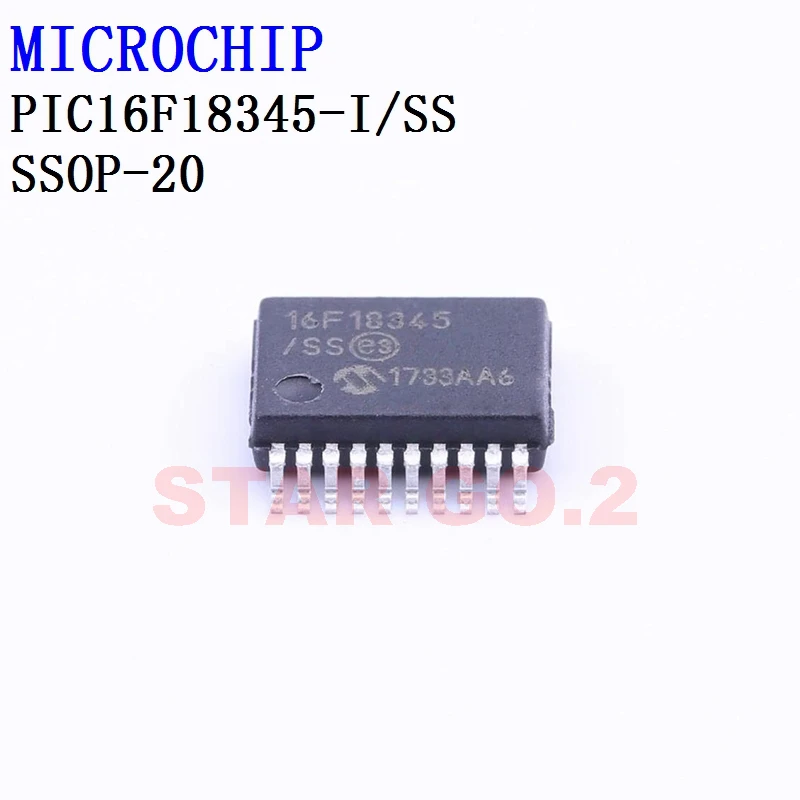 

5PCSx PIC16F18345-I/SS SSOP-20 MICROCHIP Microcontroller
