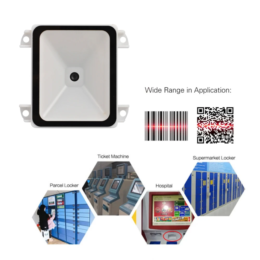 2D Barcode Module Omni Scanner Desktop Door Open Management Access Control mini Bar Code Reader