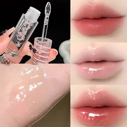 Crystal Shine Lip Plumping Gloss - Long - Lasting Moisturizing and Lightweight Lip Oil (01)