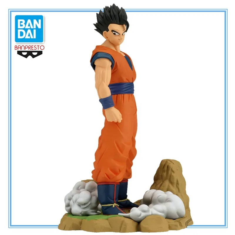 

Bandai Original Banpresto Anime Dragon Ball Z History Box vol.11 Son Gohan PVC Action Figures Collection Model Toys