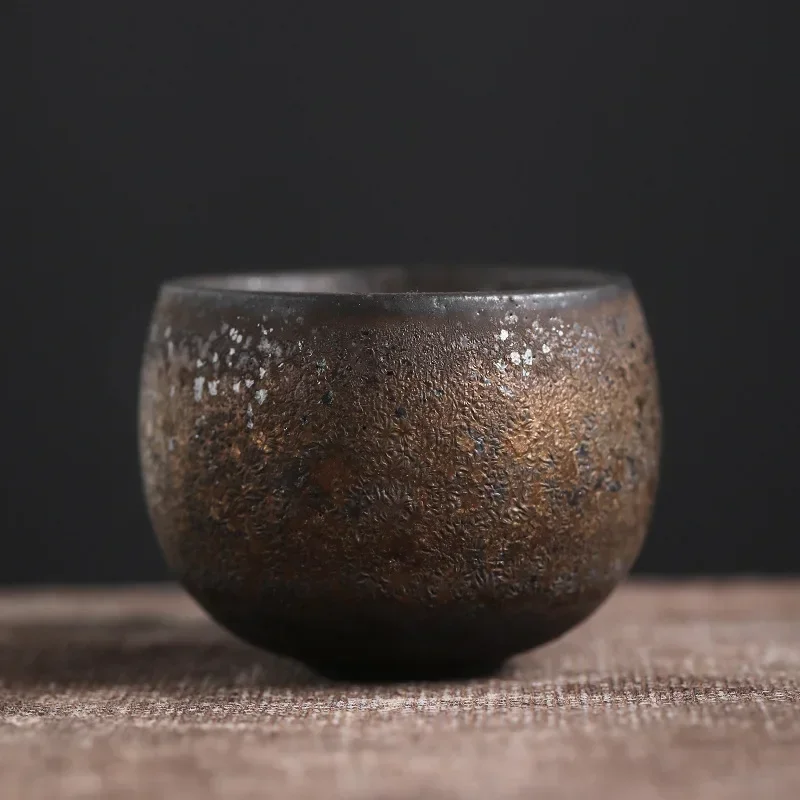 Japanese Style Stoneware Kung Fu Small Tea Ceramic Teacup Mug Bowl Single Cup Tea Appreciation tea cup