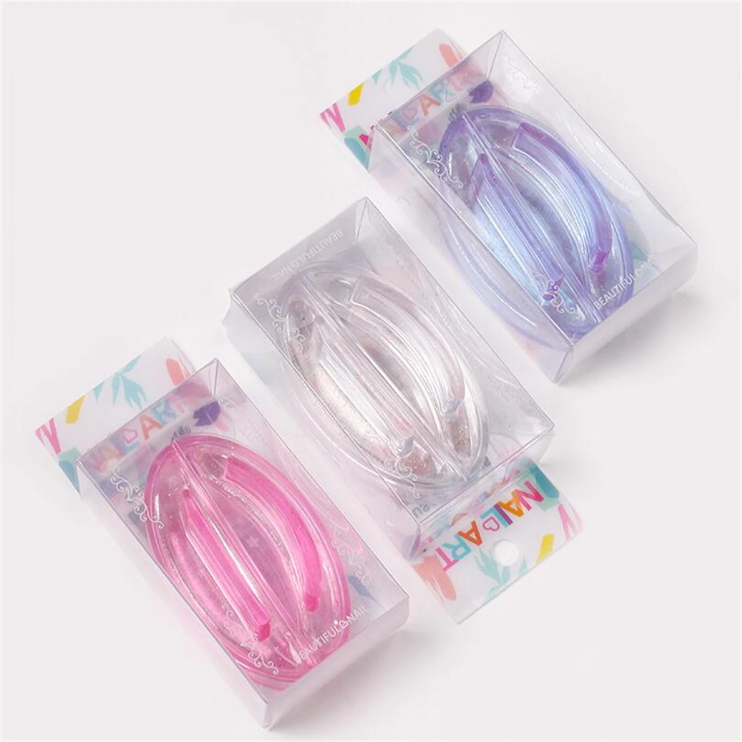 Nail Art Stamper Silicone with Scraper for Stamping Plates