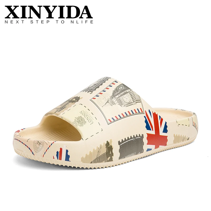 Ciabatte Yzy Estive Da Uomo Slip On Sandalo Da Spiaggia Traspirante Infradito Pantofole Estive Leggere Per Uomo All'Interno E All'Esterno