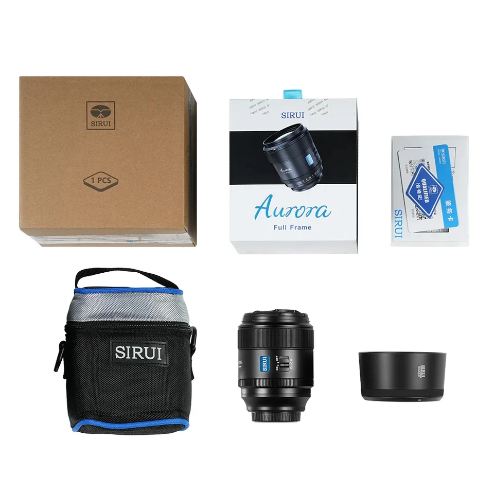 Sirui AF 85mm F1.4 AURORA Series Full Frame Lens for Sony E A6700