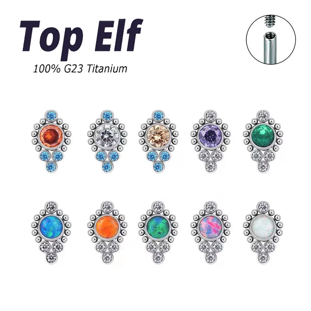 

Best Selling G23 ASTMF F136 Titanium Ear Piercing Body Jewelry Nose Ring For Women Beauty Accessories