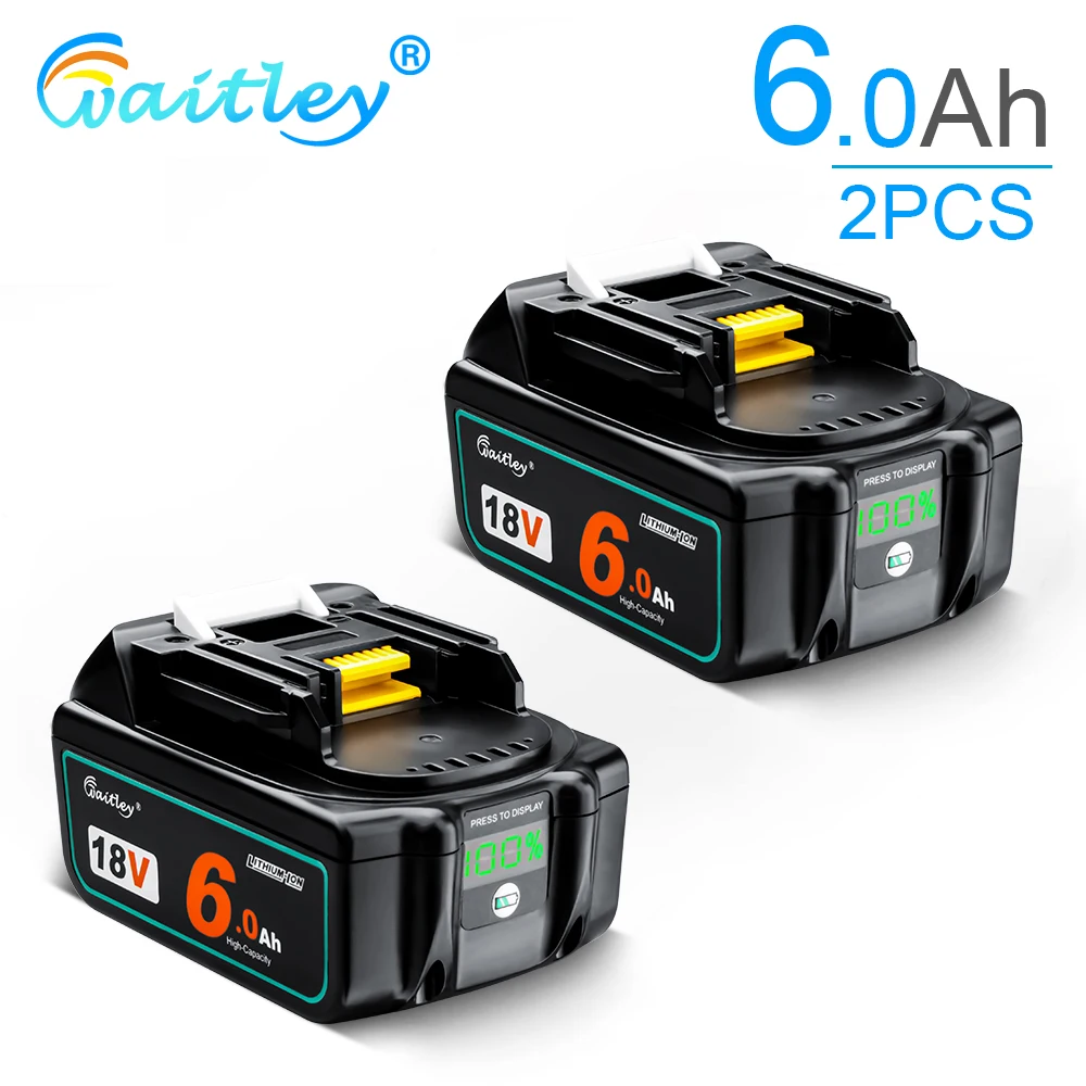 2 PCS 6Ah battery