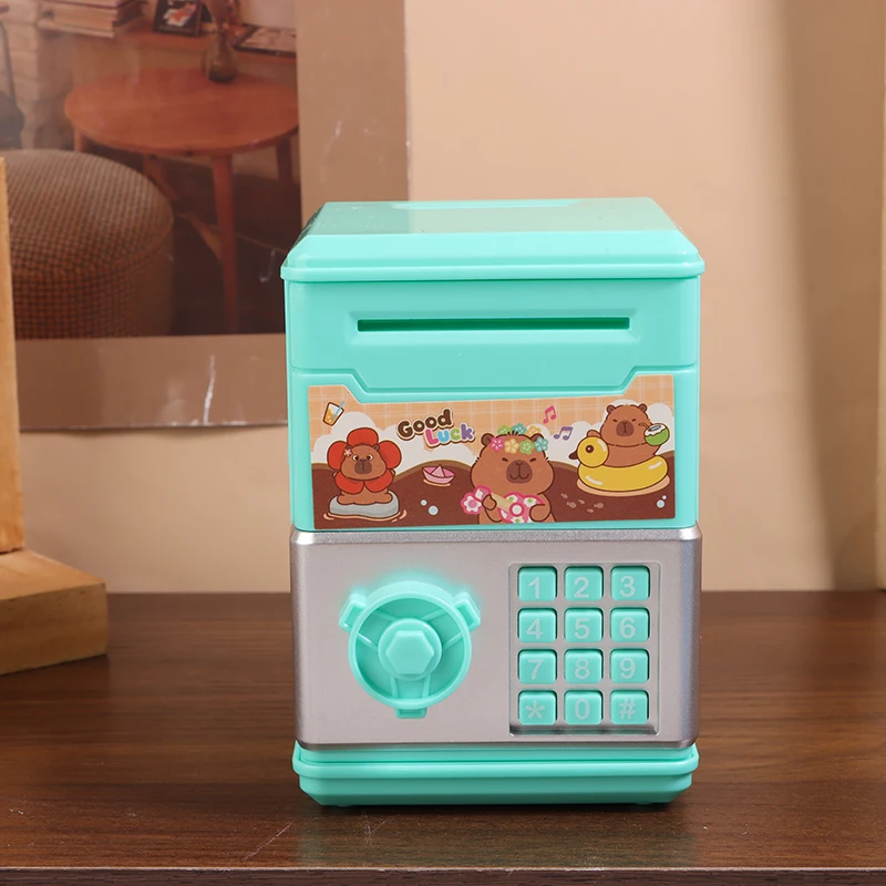 Sparschweinchen für Kinder, Mädchenherz, süßes Spielzeug, Geburtstagsgeschenk, 1 Stück, Kawaii Kapibala, kreative Spardose_voghion.com