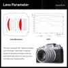Brightin Star 35mm F0.95 Large Aperture APS-C Manual Focus Mirrorless Camera Lens for Sony E Nikon Z Fuji X for Canon RF EF-M 5